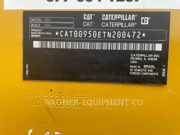 Cat 950, Wheel Loader, 578 hours, S/N: TN200472, 2024 - Image 6