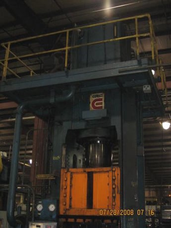 1000 Ton, Lake Erie, 48" x 48" bed, 26" stroke, 72" DL, 46" Shut Height, 1989 - Image 3