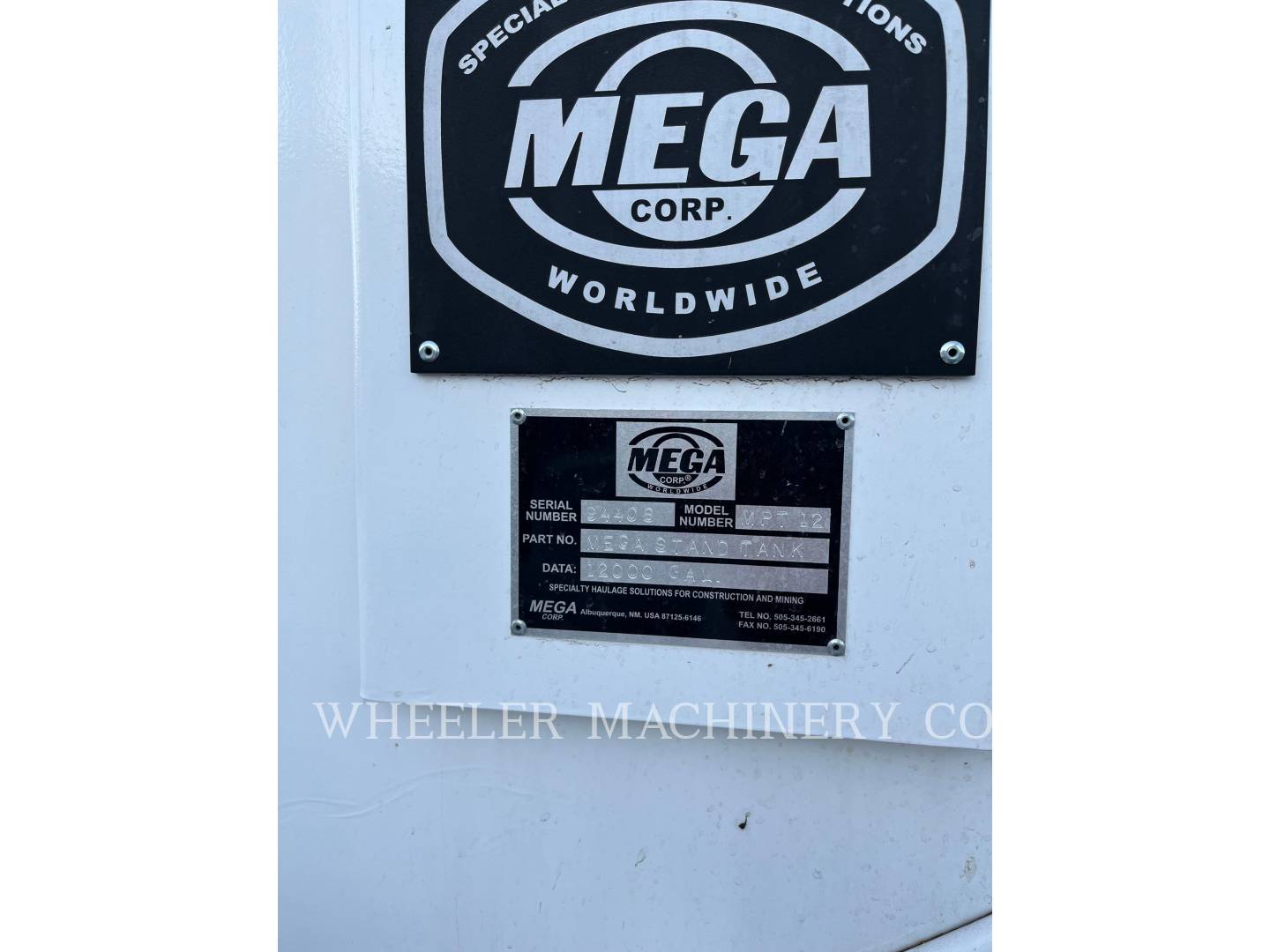 Mega WT 12K TNK, Water Truck, S/N: 94408, 2021 - Image 5