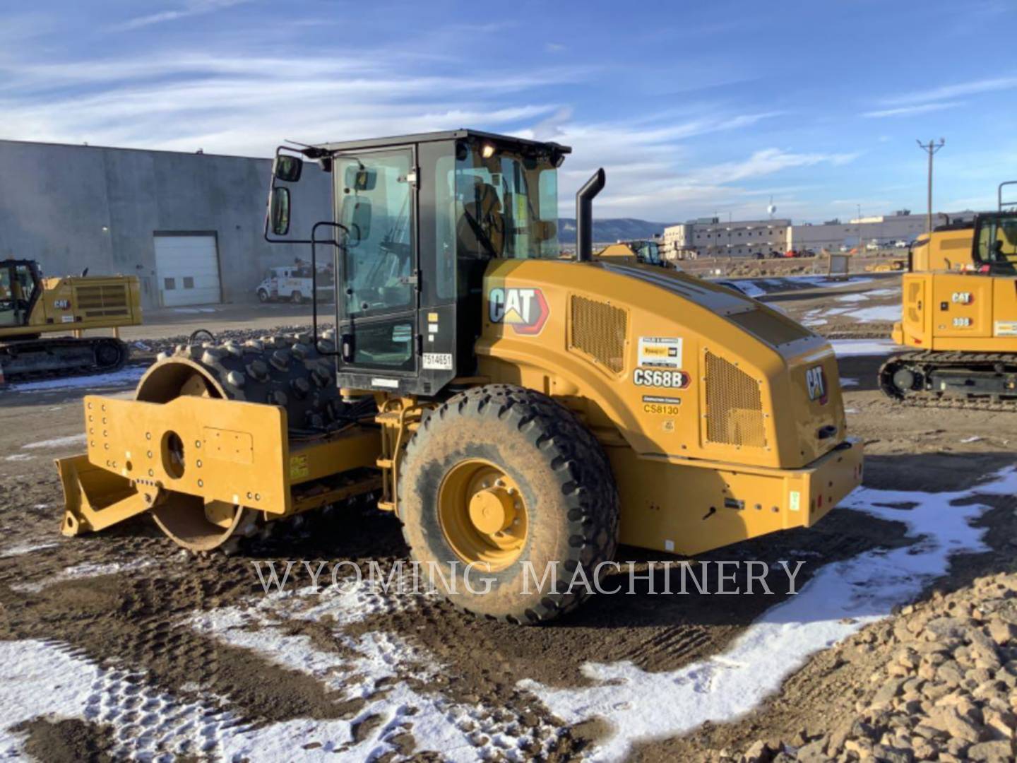 Caterpillar CS68B, Compactor, 1567 hours, S/N: CS800130, 2023 - Image 4