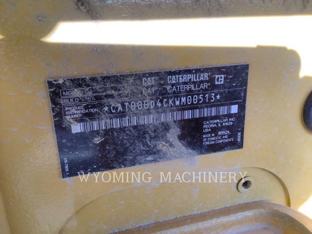 Caterpillar D4 VP, Crawler Dozer, 433 hours, S/N: KWM00513, 2023 - Image 6