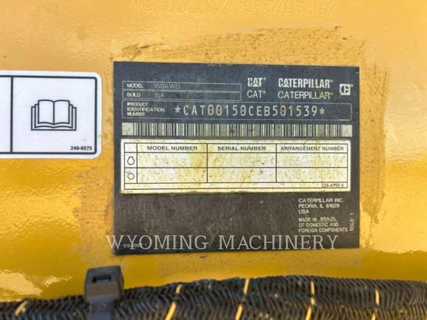 Caterpillar 150 AWD, Motor Grader, 343 hours, S/N: EB501539, 2024 - Image 6