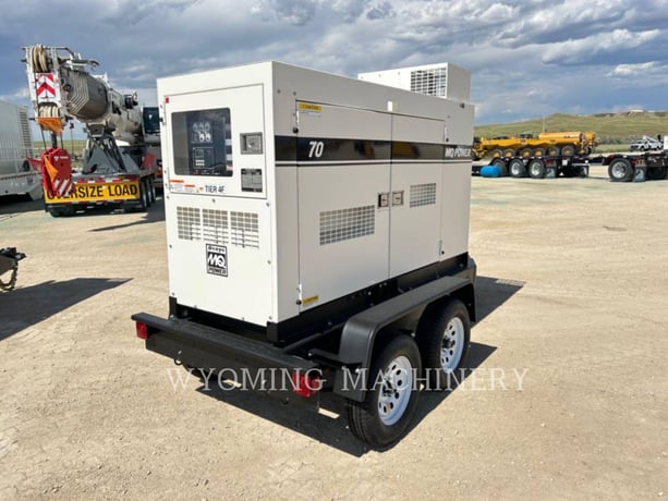 56 KW Multiquip DCA70SS, Mobile Generator Set, Diesel, 1800 RPM, 480V, 2023 - Image 1