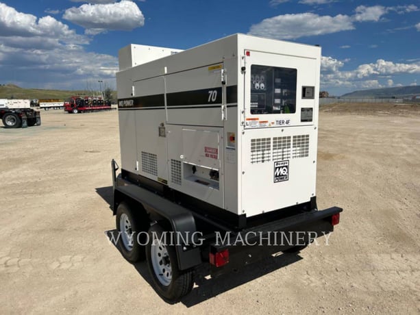 56 KW Multiquip DCA70SS, Mobile Generator Set, Diesel, 1800 RPM, 480V, 2023 - Image 3
