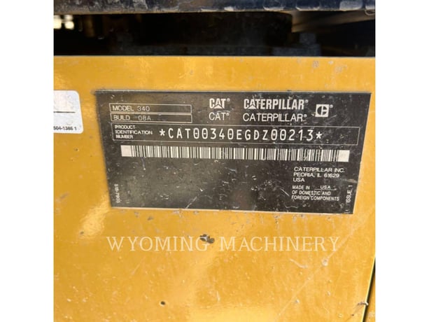 Caterpillar 340, Crawler Excavator, 583 hours, S/N: GDZ00213, 2022 - Image 6
