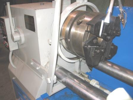 2-1/2" Harley / STI, pipe & bolt threader, tangential die head, 24" thread length, 2007 - Image 4