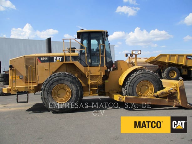 Caterpillar 824H, Wheel Dozer, 1900 hours, S/N: ASX00486, 2012 - Image 2