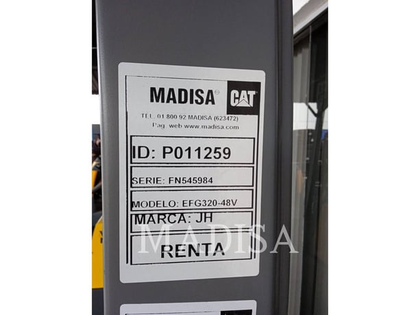 Jungheinrich EFG320-48V, Forklift, S/N: FN545984, 2017 - Image 5