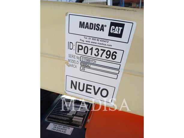 Jlg Industries, Inc. X500AJ, Articulated Boom Lift, S/N: C170001731, 2018 - Image 6