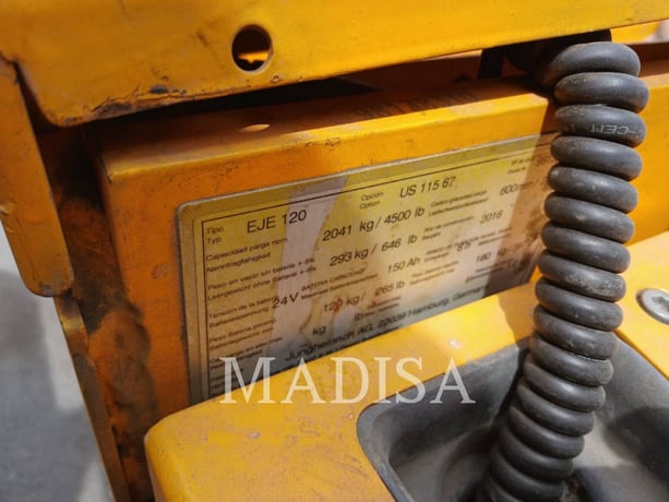 Jungheinrich EJE 120, Forklift, 3005 hours, S/N: 98138310, 2016 - Image 2