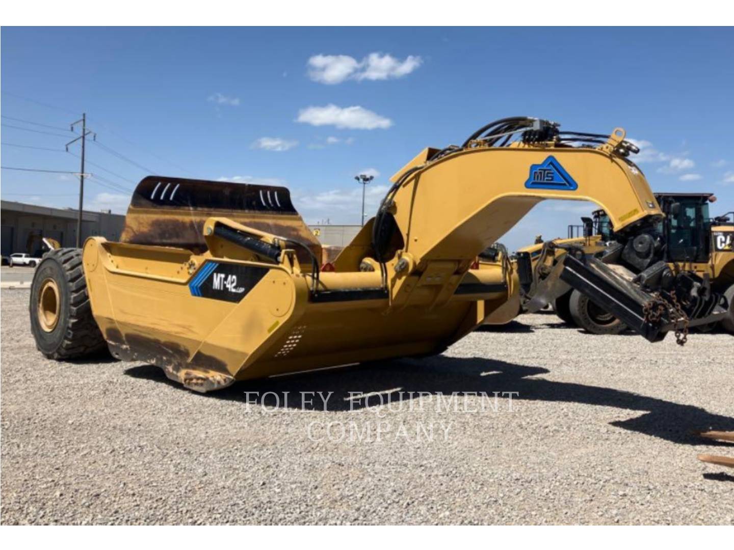 Mobile Track Solutions PPMT-42LG, Wheel Tractor Scraper, S/N: MT-42LGP-00428, 2019 - Image 2
