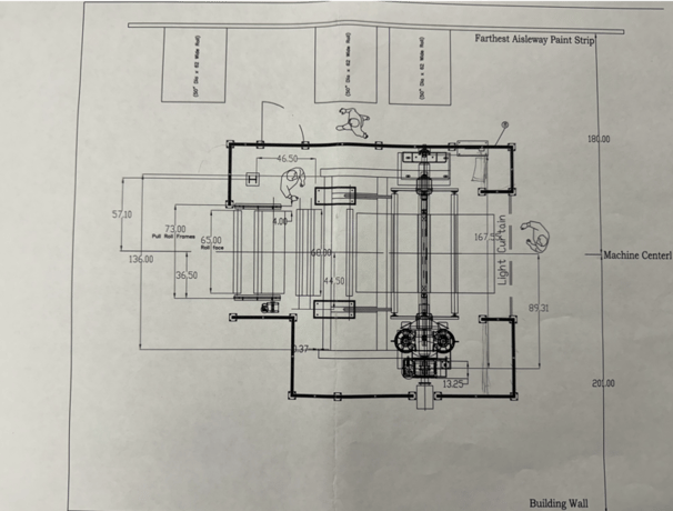 Black Clawson #21-314, 65" turret unwind, 50" diameter with splicer - Image 5