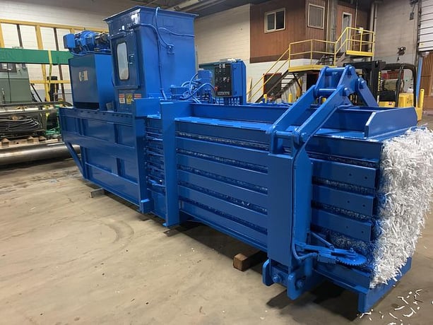 Cm #3430-0E56, horizontal open end baler, 30 HP - Image 5