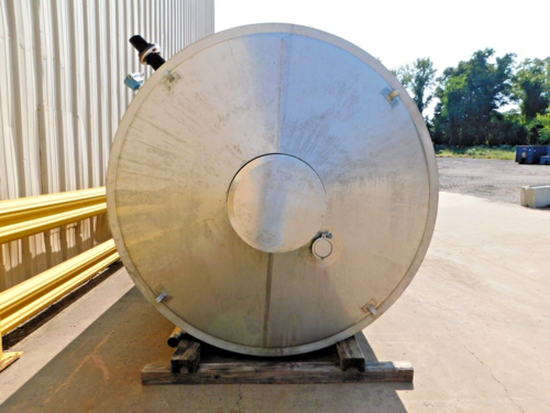 5000 gallon Santa Rosa, Stainless storage tank, 84" dia. x 242" straight wall, 1996 - Image 7