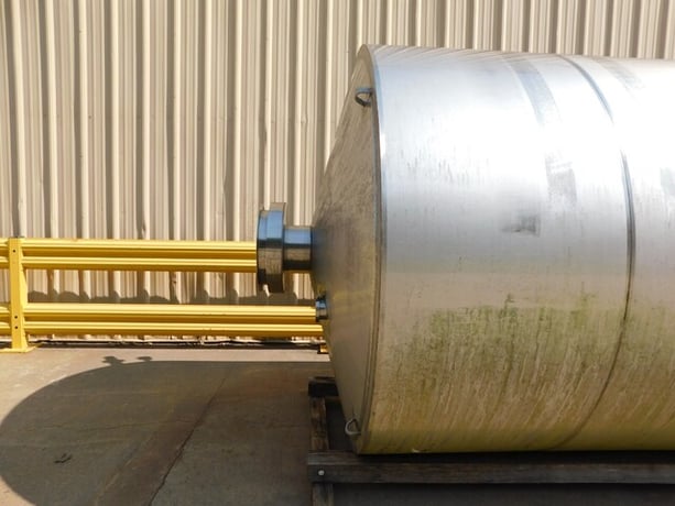 5000 gallon Santa Rosa, Stainless storage tank, 84" dia. x 242" straight wall, 1996 - Image 8