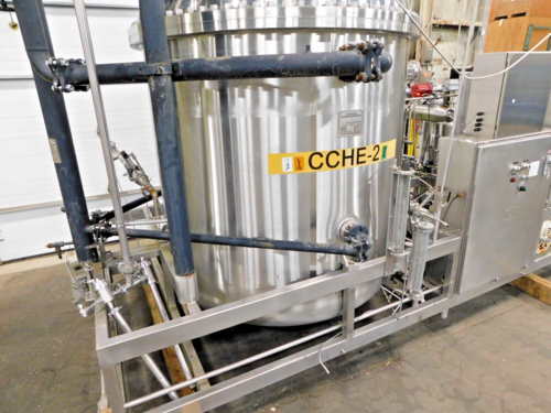 Mojonnier #Q72-SRP, 72 plate Carbo-Cooler II, with model Q Flo Mix, 85 psi @ 200&deg;F MAWP - Image 6