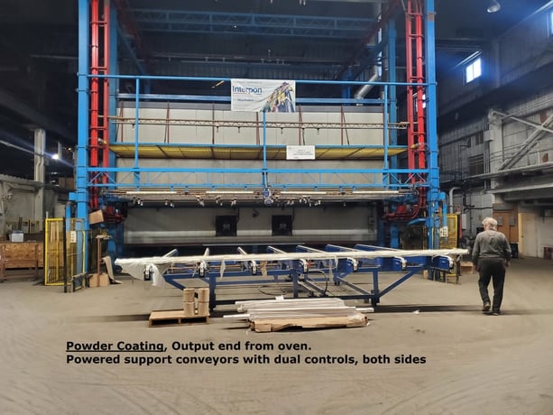Powder coating, Sef Italia up to 8 meter or 26' part length, small fraction of replacement cost - Image 1