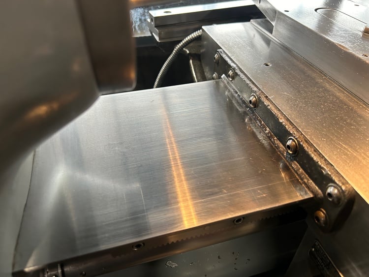 11" x 18" Hardinge #HLVH-EM, super precision toolroom lathe, inch/metric, 2-Axis digital read out, 1994 - Image 4