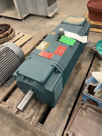 100 HP 1750/2000 RPM Baldor D50100R-BV, Frame C2515ATZ, 500 VA, 300 VF - Image 1