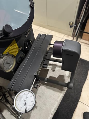 Microvu #500HP, comparator, 117 Volts, 3 Amps, 50-60 CPS, S/N 24740 - Image 9