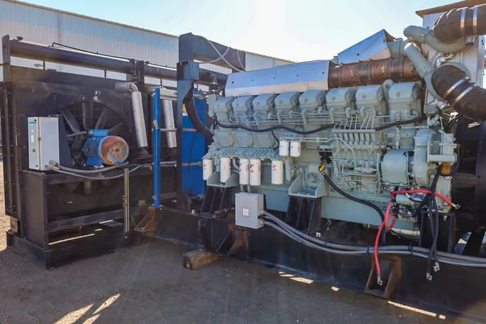 1825 KW Generac #99A08473-S, diesel generator set, 1998, #091552 - Image 3