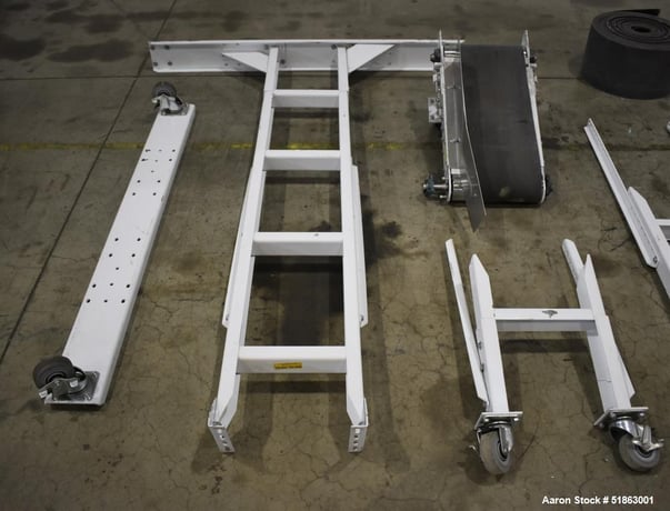 10" wide x 43.2' long, Hytrol, Belt Conveyor, (5) Sections, .5 HP, 1740 RPM, 230/460 V - Image 7