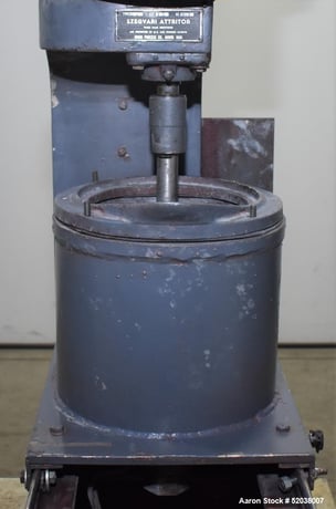 Union Process #1-S, Laboratory Attritor, 1.5 gallon tank capacity, .8 gallon working capacity, 1 gallon - Image 6