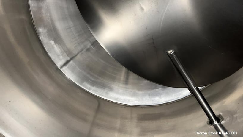 35 cu.ft. Abbe #RCB-54, Double Cone Blender/Mixer, 53 cu.ft. total capacity, 19.8" diameter loading, 7.87" - Image 9