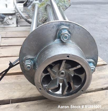 Gifford Wood #3H-71, High Shear/ Homogenizer/ Disperser/ Emulsifier, Stainless Steel, 1-3/16" diameter x 46" - Image 6