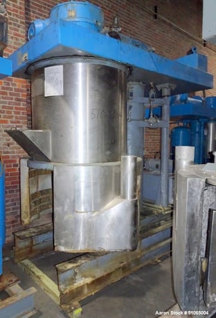 200 gallon Ross #HDM-200, Double Planetary Mixer, 30-200 gallon capacity, 44" diameter x 33.75" deep can, (2) - Image 1