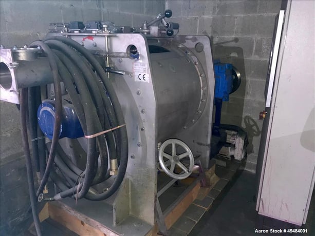 Draisewerke #TK-400, Plow Mixer/Dryer, Stainless Steel, 10.6 cu.ft. work capacity, 14.12 cu.ft. total - Image 3