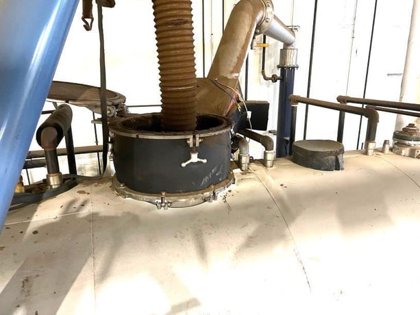Littleford #VT-4000, Vacuum Plow Mixer/Dryer, Stainless Steel, 4000 liter capacity, 54" diameter x 121" - Image 8