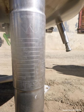 79 gallon Precision Stainless, Stainless Steel Reactor, Vertical, 24.5" diameter x 3' 7" H Vessel, 50/FV psi - Image 8