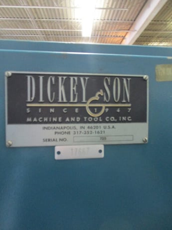 Dickey & Sons, rotary type tube end finisher, safety guards - Image 5