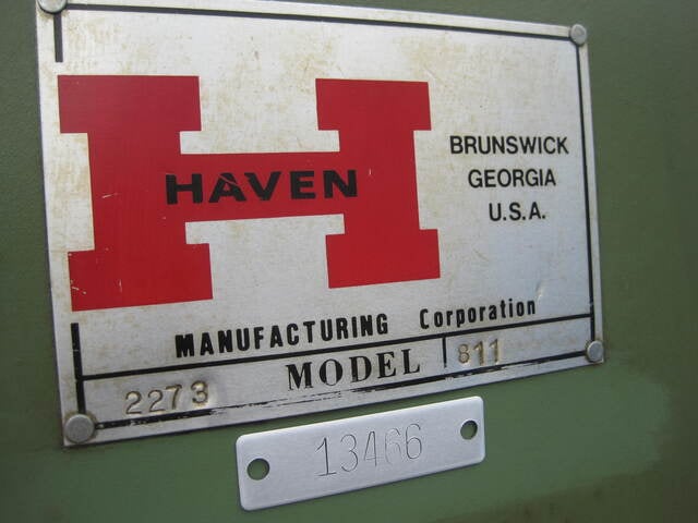 Haven #811, high production fully automatic double cut type tube cut off machine - Image 5