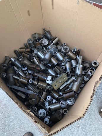 6 Ton x 54" stroke, Ty-Miles #MEH-6-54-28, misc guides, one owner, from service, Tag 90,000 - Image 4