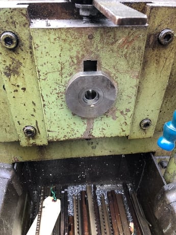 6 Ton x 54" stroke, Ty-Miles #MEH-6-54-28, misc guides, one owner, from service, Tag 90,000 - Image 5