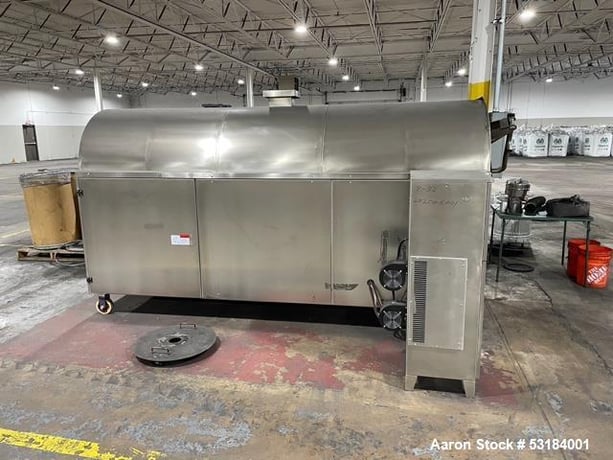 Zhendzhou Zhengzhou Tonde #TD-G650, Electromagnetic Roaster, 650 liter/batch capacity, 131" x 47" x 76", 1 - Image 4