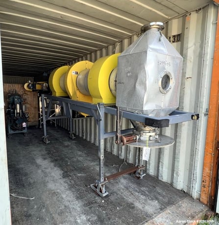 Summerlot, Dryer, Stainless Steel, 12" L x 6" width feed hopper, 3.75" diameter x 48" L screw, 3/4" pitch - Image 1