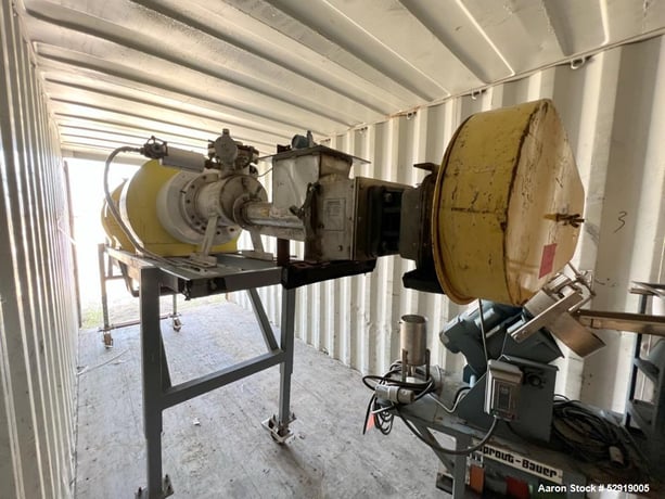 Summerlot, Dryer, Stainless Steel, 12" L x 6" width feed hopper, 3.75" diameter x 48" L screw, 3/4" pitch - Image 3
