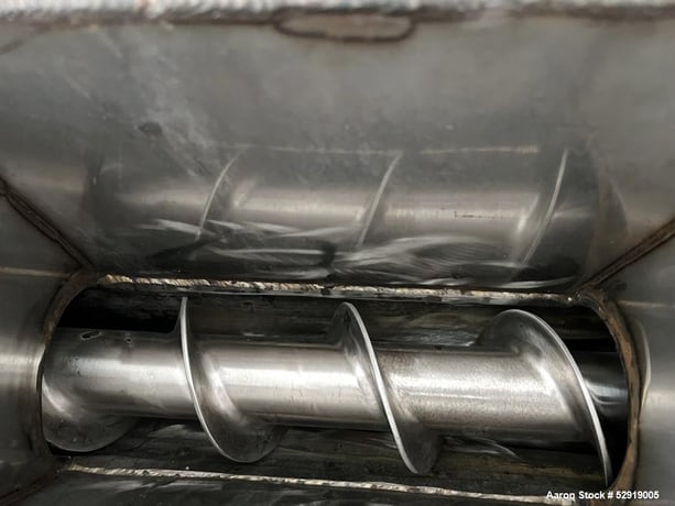 Summerlot, Dryer, Stainless Steel, 12" L x 6" width feed hopper, 3.75" diameter x 48" L screw, 3/4" pitch - Image 8