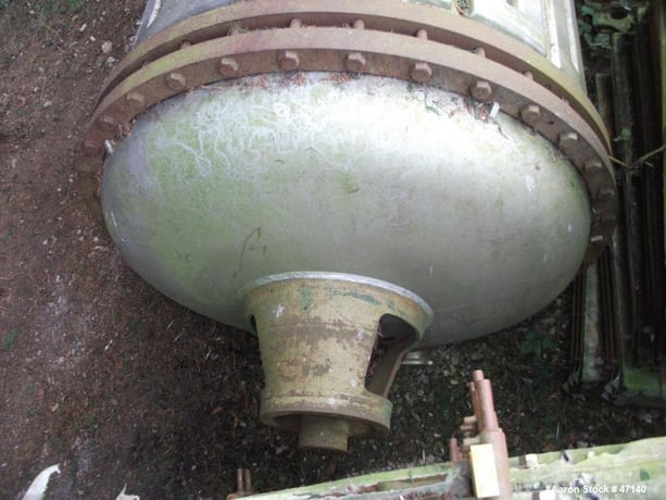 Buss, Paddle Rotary Vacuum Dryer, 211 cu.ft. work capacity, 63" diameter x 161.4" L, 2 bar Jacket, 11 kW - Image 5