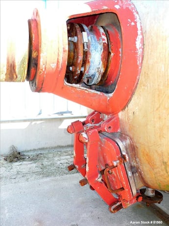 Vevey, Rotary Vacuum Dryer, 75 cu.ft. work capacity, 52" diameter x 128" straight side, 30/FV psi @ 392 F - Image 10