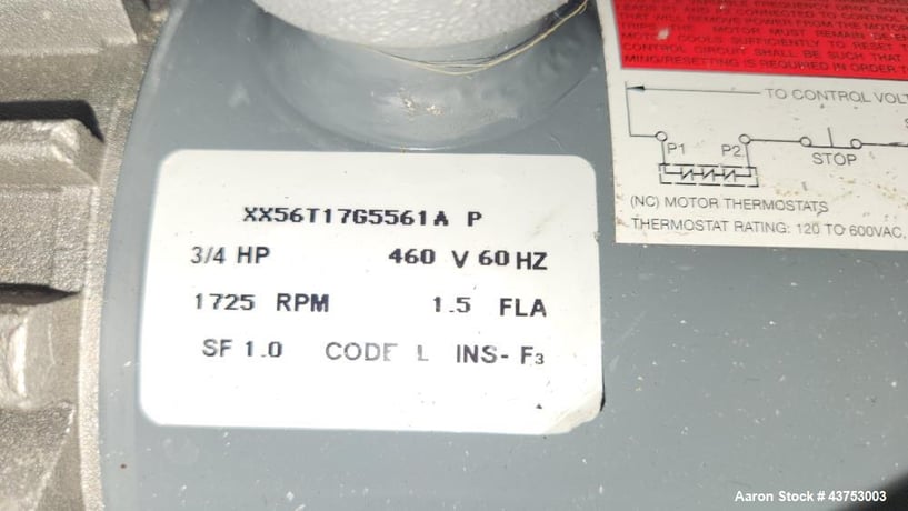 75 liter GEA Collette #Gral-75, High Shear Mixer, Stainless Steel, Missing bowl, dual agitation - Image 8