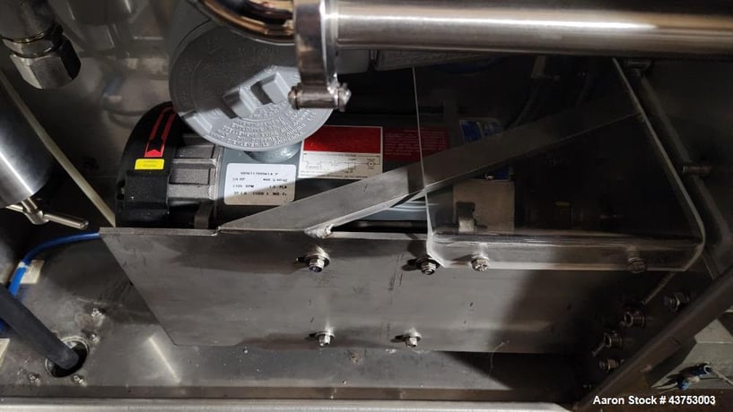 75 liter GEA Collette #Gral-75, High Shear Mixer, Stainless Steel, Missing bowl, dual agitation - Image 9