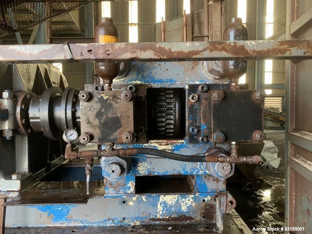 No. MS-150 Komarek-Greaves (BEPEX), Briquetter Compactor, 11.25" width rolls x 20" diameter, 5-1/8" L x 5/8" - Image 1