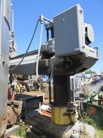 8' -19" Dayton & Bakewell, radial arm drill - Image 8