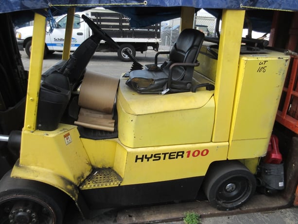 10000 lb. Hyster #S100XM-BCS, Forklift truck - Image 4