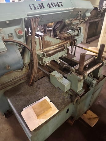 12.5" x 12.5" Daito #GA320W, automatic horizontal band saw, 1.5" x 168" blade, 5 HP, programmable Control - Image 4