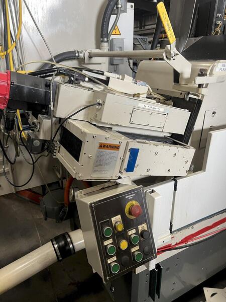 Cincinnati #RK220-8, CNC centerless grinder, Fanuc 18i-T, SBS SB-5500 balance system, manual, rebuilt 2002 - Image 3
